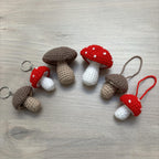 Crochet Toadstool/Mushroom Hanging Decoration