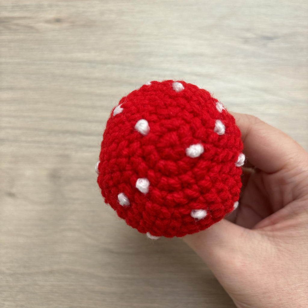 Crochet Toadstool Decoration
