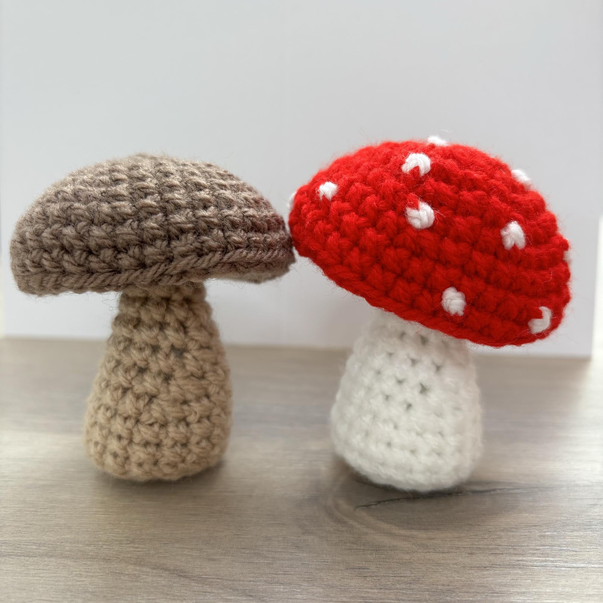 Crochet Toadstool Decoration