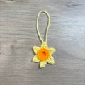 Crochet Daffodil Hanging Decorations