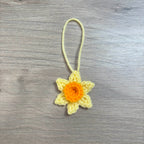 Crochet Daffodil Hanging Decorations