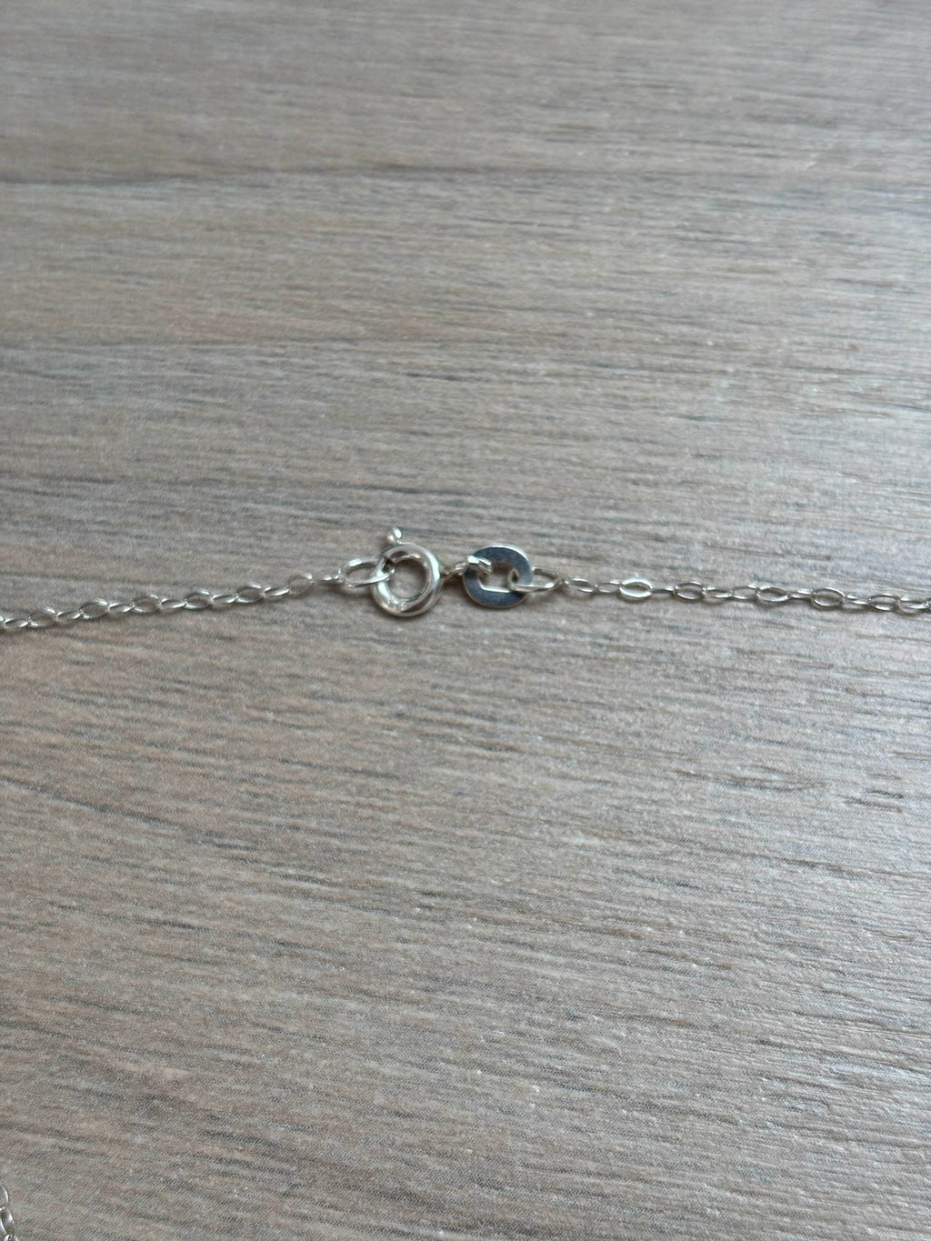 Sterling Silver Rose Quartz Star Bead 16" Necklace
