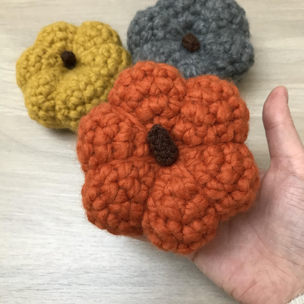 Crochet XL Chunky Pumpkin
