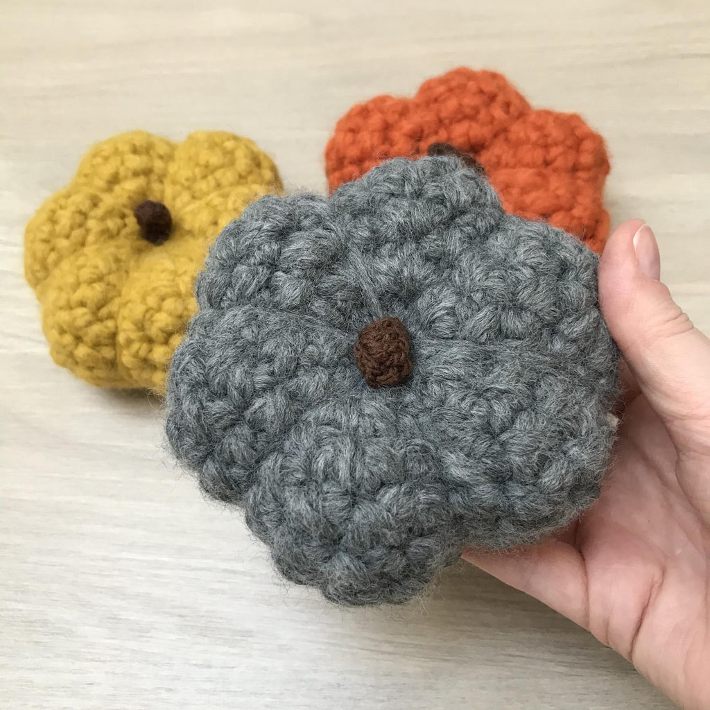 Crochet XL Chunky Pumpkin