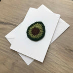 Crochet Avocado 100% Recycled Greetings Card